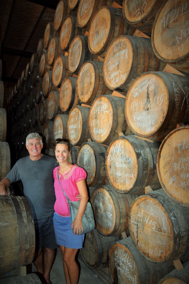 Fûts de chêne blanc pour la Tequila Añeja