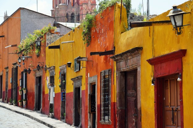 The streets of San Miguel de Allende