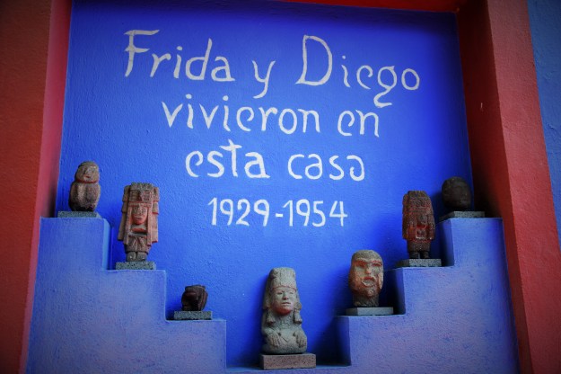 Frida et Diego vécurent dans cette maison de 1929 à 1954 Frida and Diego lived in this house from 1929 to 1954