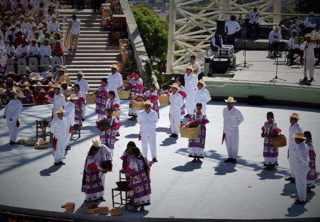 Representation of the wedding ceremony