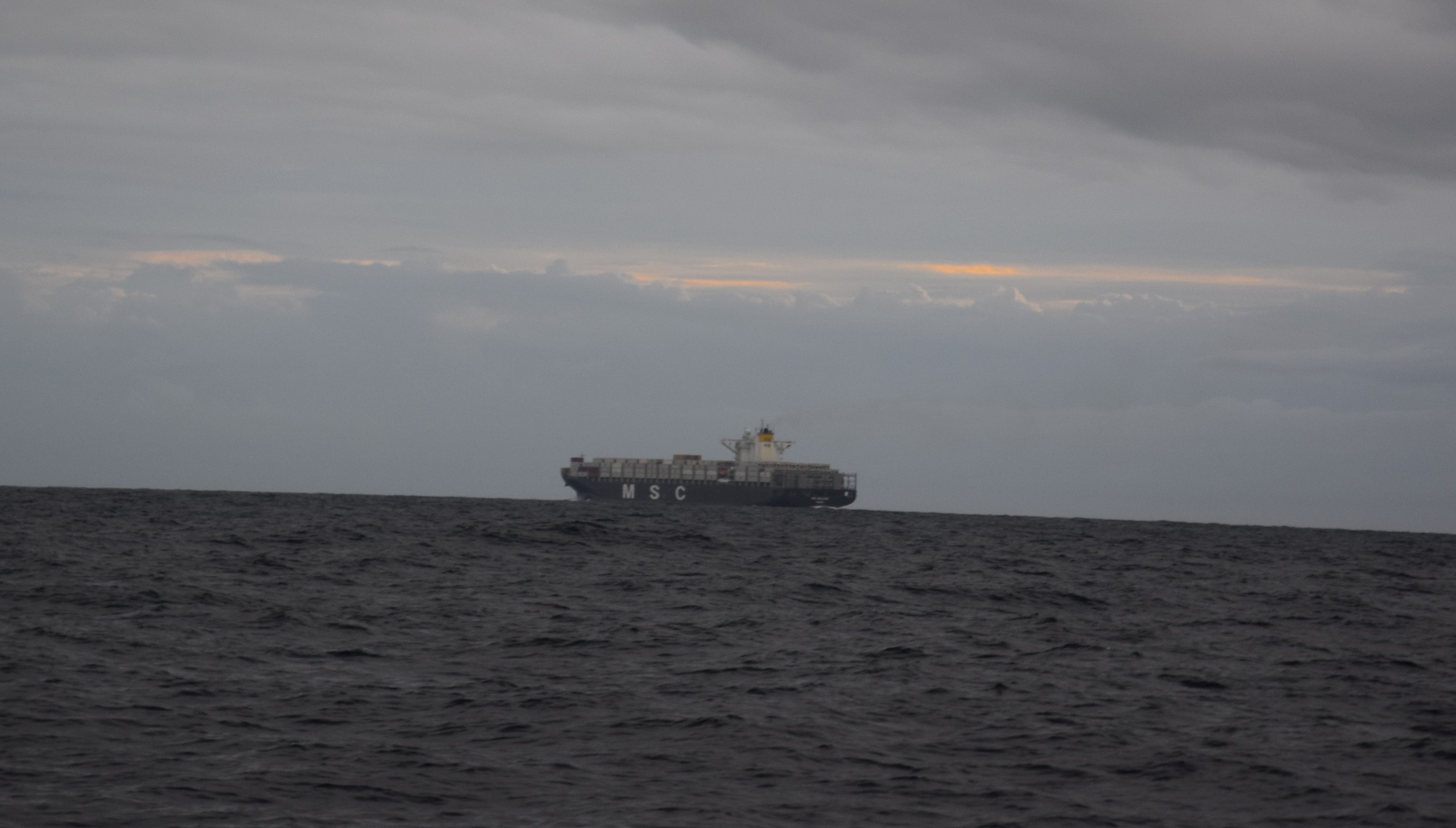 One of the many tankers crossing our path!