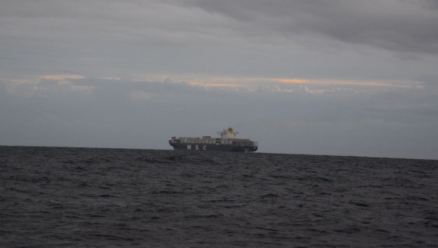 One of the many tankers crossing our path!