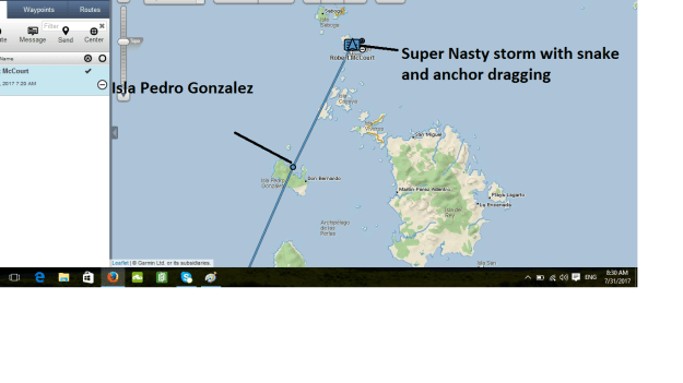 Pedro Gonzales and Chapera map