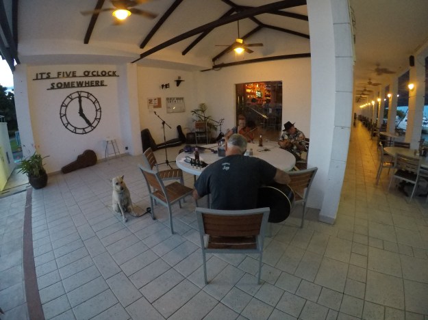 Rehearsing with Stephani and Stuart