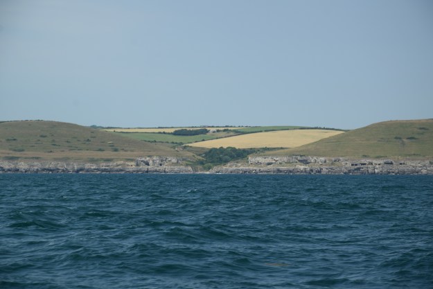Paysage de la côte sud de l'Angleterre